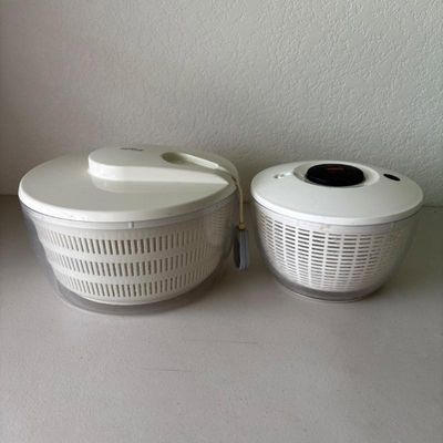 Sale Photo Thumbnail #210: Lk zyliss and oxo salad spinners set 2 pieces