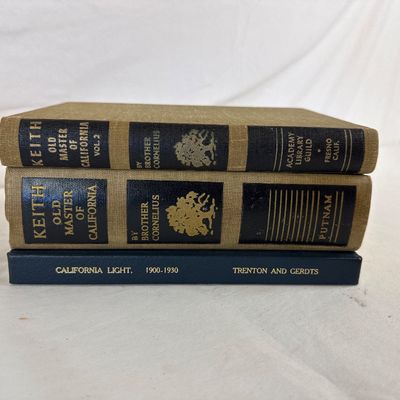 California Art History Books: Keith Old Master of California & California Light