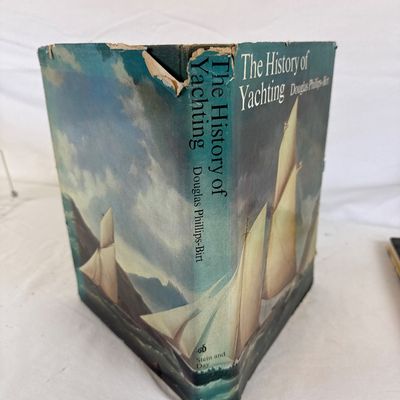 Vintage Maritime & Fishing Books: The History of Yachting & Complete Book of Fishing