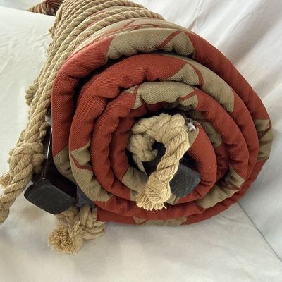 Pawleys Island Quilted Hammock with Rope Accents