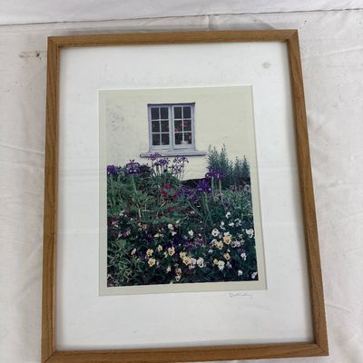 Pair of David Kiley Signed Limited Edition English Garden Fine Art Prints