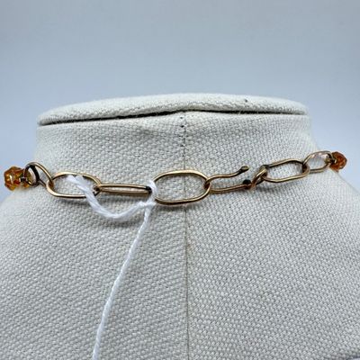 Antique Micro Beaded Purse Pendant Necklace