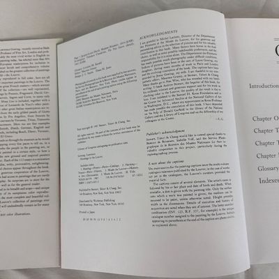 Paintings in the Louvre by Lawrence Gowing Hardcover Book