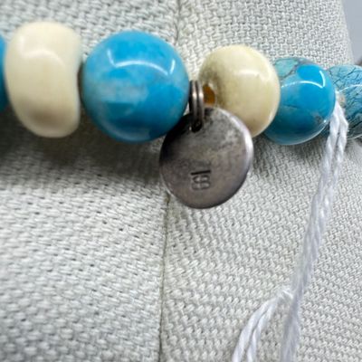 Silpada Mixed Gemstone and Shell Beaded Necklace