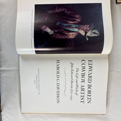 Edward Borein Western Art Book Collection - 6 Volumes