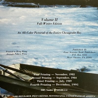 Signed 'Four Seasons of the Chesapeake Bay' Vols I & II by Red Hamer