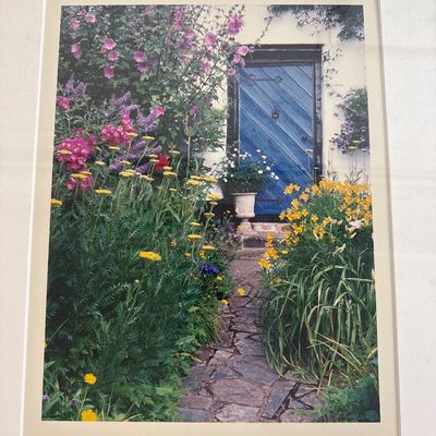 Pair of David Kiley Signed Limited Edition English Garden Fine Art Prints