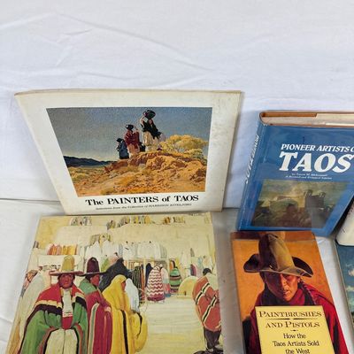 Vintage Taos & Southwest Art Exhibition Catalogs & Books - Lot of 11