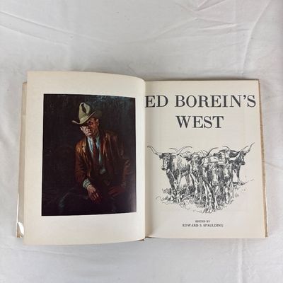 Edward Borein Western Art Book Collection - 6 Volumes