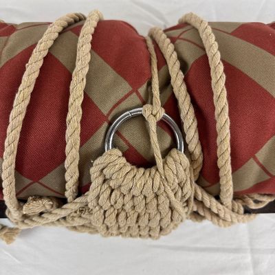Pawleys Island Quilted Hammock with Rope Accents