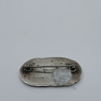 Sterling Silver Brooch & Earring Grouping