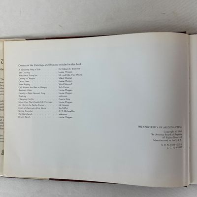 Vintage Western Art Books - Frank Reaugh, George Phippen & John Meigs