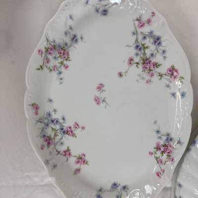 Theodore Haviland Limoges Porcelain Serving Set - 3 Pieces