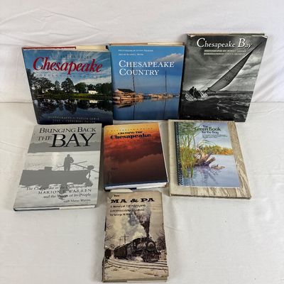 Chesapeake Bay & Regional History Book Collection - 7 Volumes