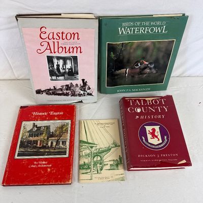 Vintage Maryland Local History & Waterfowl Book Lot - 5 Volumes
