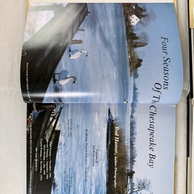 Signed 'Four Seasons of the Chesapeake Bay' Vols I & II by Red Hamer