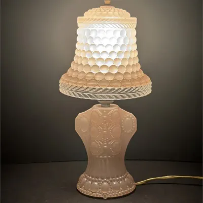 Vintage art deco boudoir lamp