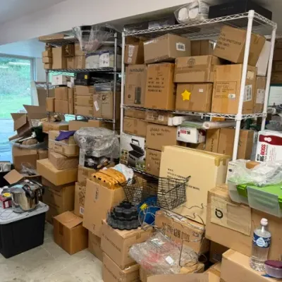 Kitchen gadgets, appliances, pots/pans, etc.