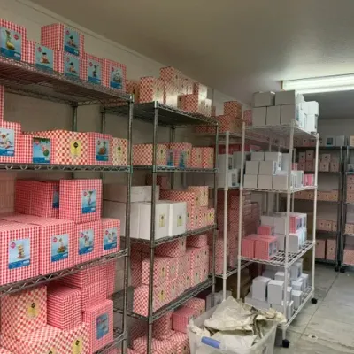 Artist's designs in the Kitchen Fairy line