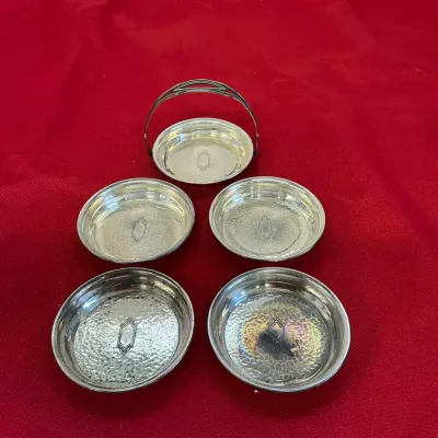 Tiny Sterling Silver Dishes