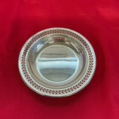 Reed & Barton Sterling Silver Pierced Dish