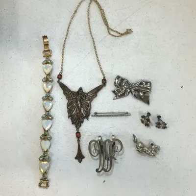 Sterling and Vintage Jewels