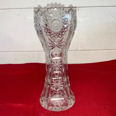 Starburst Crystal Vase