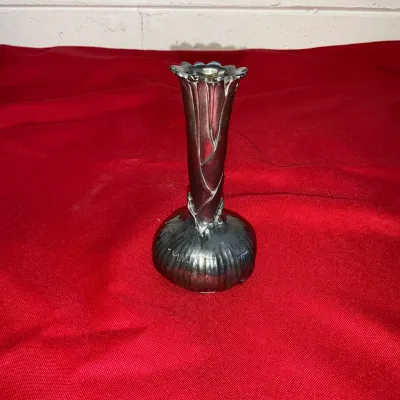 Christofle Pewter Vase - Heavy