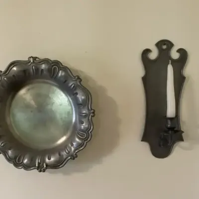Pewter Wall Decor