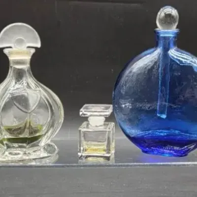 (3) Perfume Bottles 