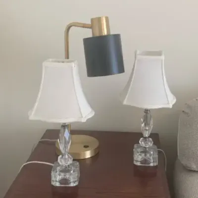 (3) Table Lamps