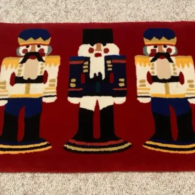 Colorful Nutcracker Rug