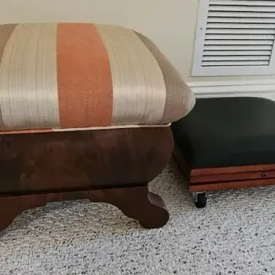 (2) Foot Stools