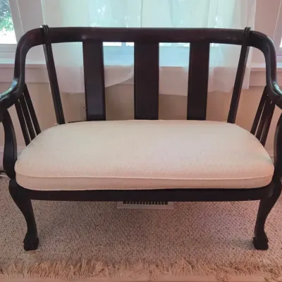 Antique Solid Wood Setee/Bench