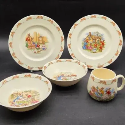 (5) Piece Bunnykins China Set