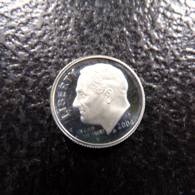 2004-S ROOSEVELT SILVER PROOF DIME