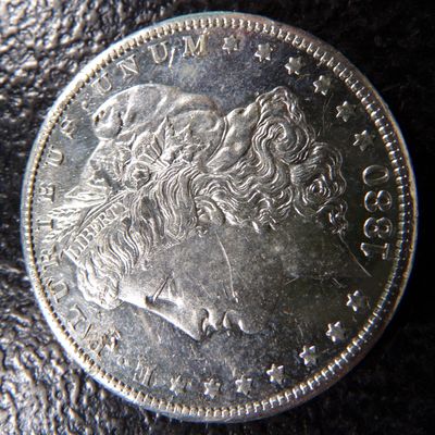 1880-S MORGAN SILVER DOLLAR