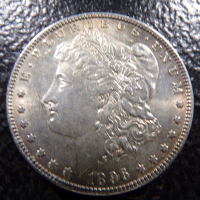 1896 MORGAN SILVER DOLLAR
