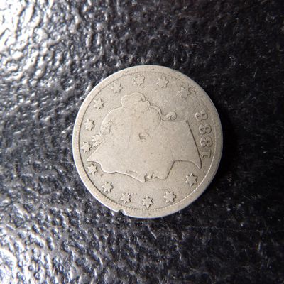 1888 LIBERTY HEAD V NICKEL