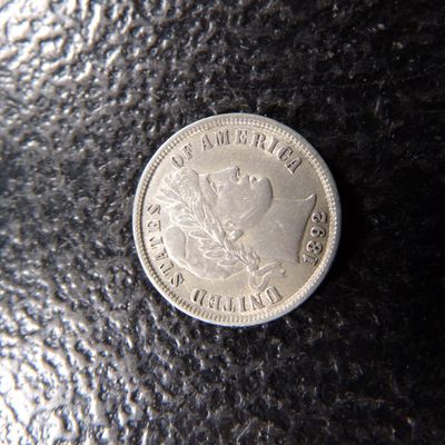 1892 HIGH GRADE BARBER SILVER DIME