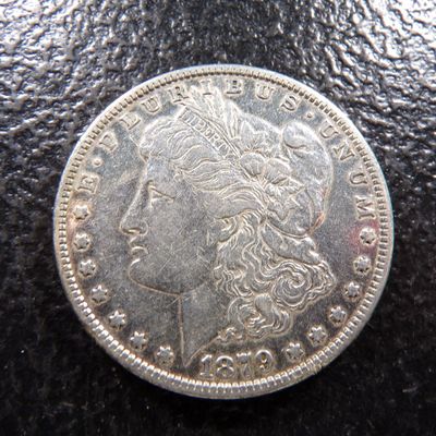1879 MORGAN SILVER DOLLAR