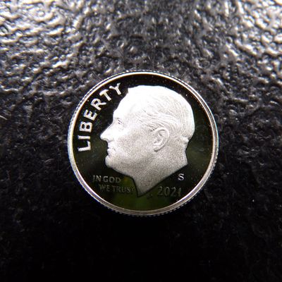2021-S ROOSEVELT SILVER PROOF DIME