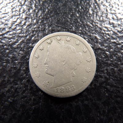 1883 WITH CENTS LIBERTY HEAD V NICKEL