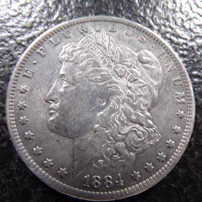 1884-O MORGAN SILVER DOLLAR