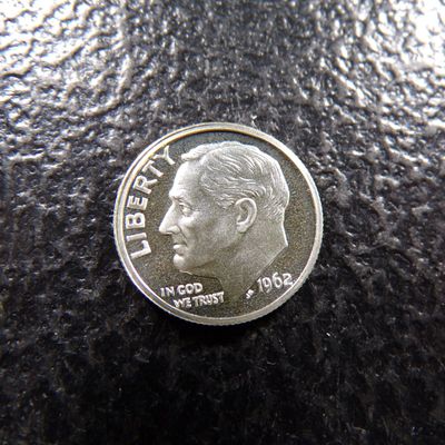1962 ROOSEVLT SILVER PROOF DIME