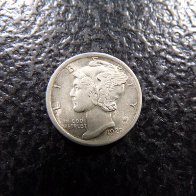 1920 HIGH GRADE MERCURY SILVER DIME