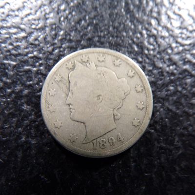 1894 LIBERTY HEAD V NICKEL