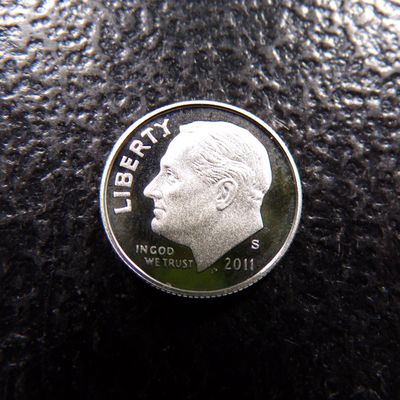 2011-S ROOSEVELT SILVER PROOF DIME