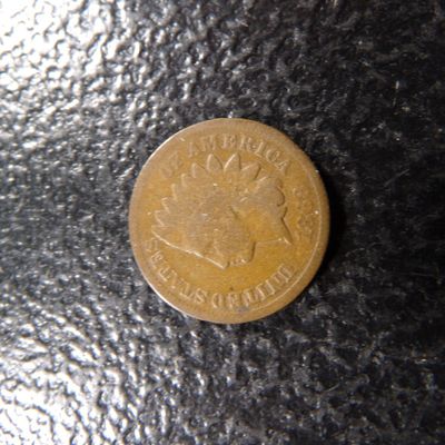 1868 RARE DATE INDIAN HEAD CENT