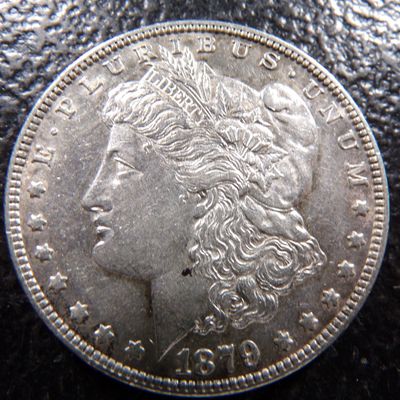 1879 MORGAN SILVER DOLLAR